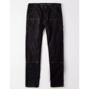 ae slim carpenter selvedge raw jean